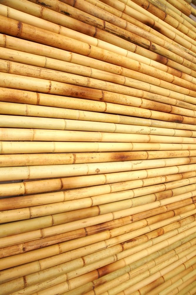 Tropical Bamboo Wall Covering Panels Home Decor Easy To Install
