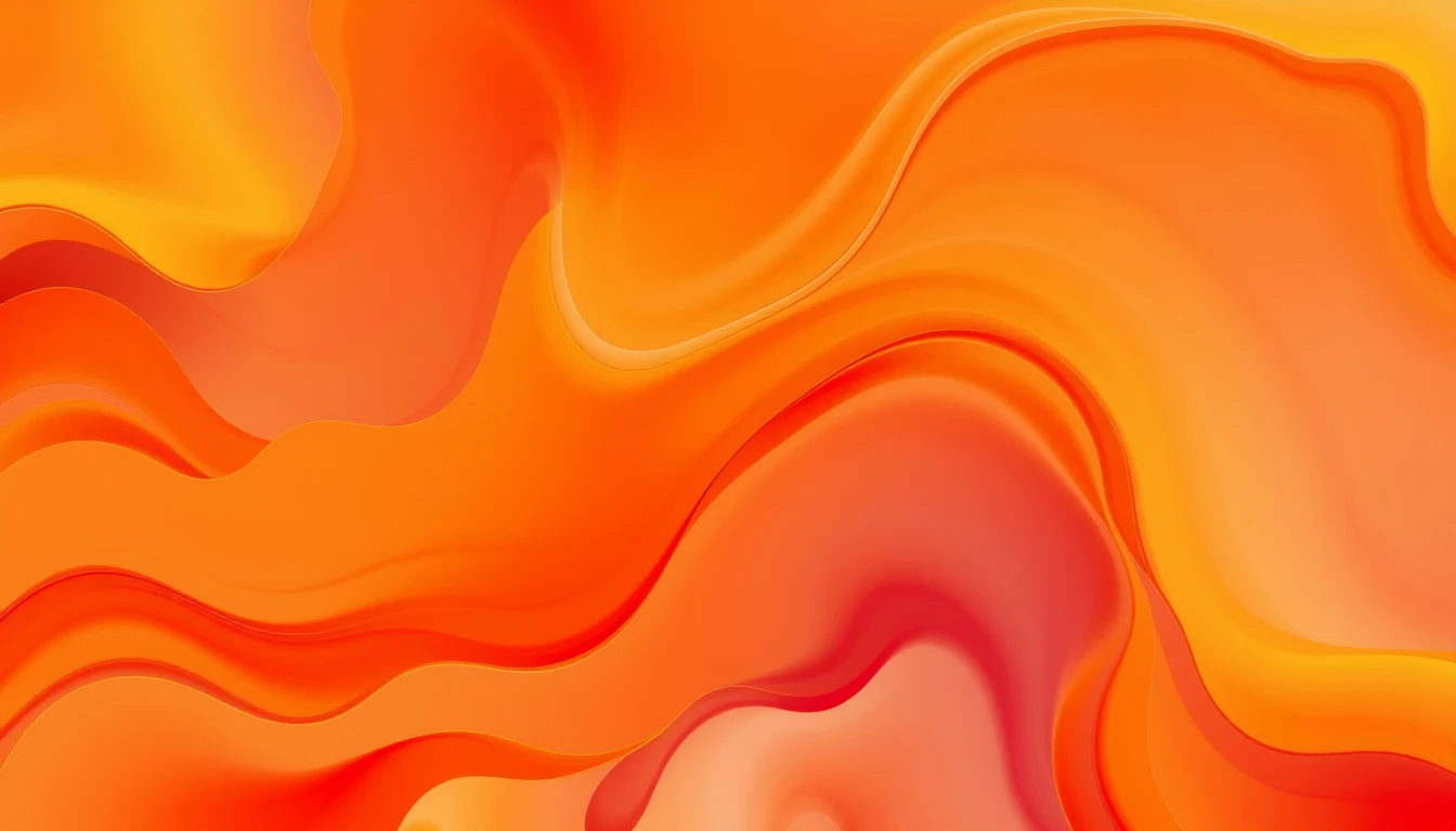 Abstract Orange Wallpaper