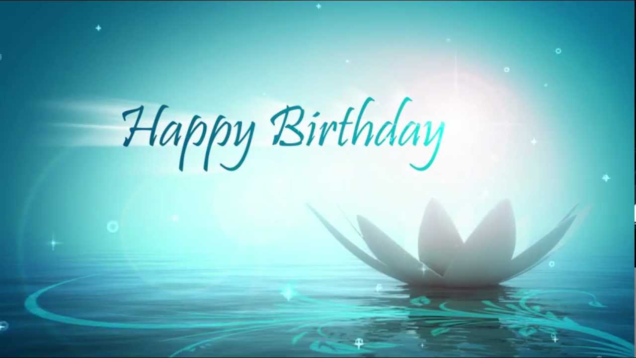 Happy Birthday Motion Graphics Animation
