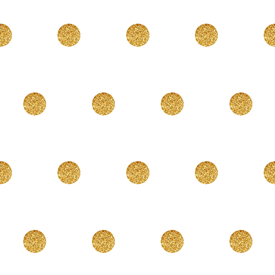 Gold Polka Dot Wallpaper And White