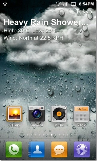 Animated Weather Live Wallpaper Android