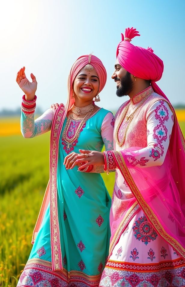 Punjabi Couples Wallpaper