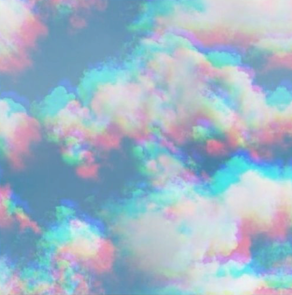HD Sky Trippy Pastel Background Transparent Png Image