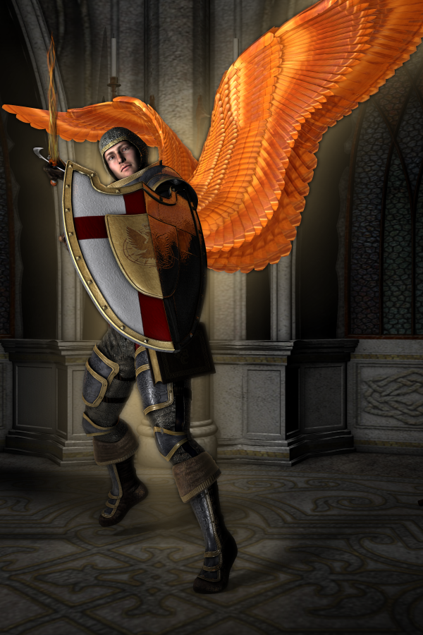 St Michael The Archangel By Wolfeyedangel