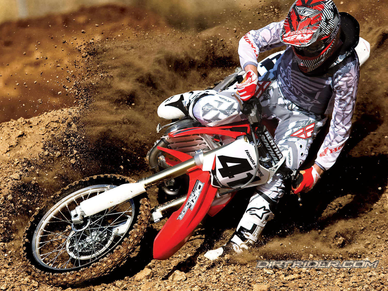 Honda Dirt Bike Wallpaper