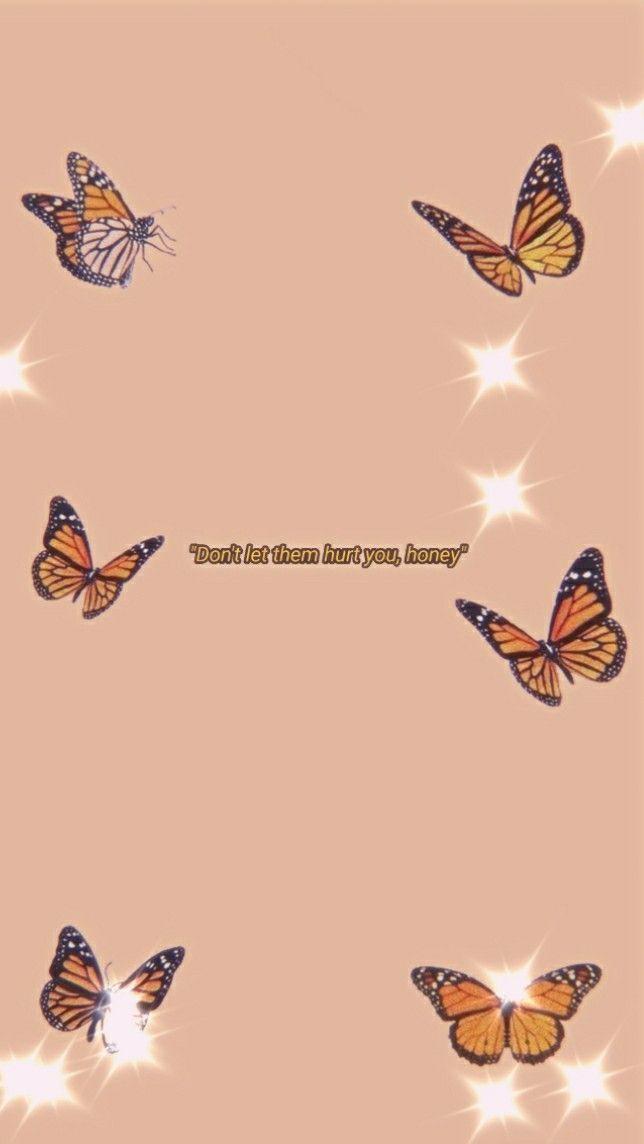 Aesthetic Wallpaper iPhone Landscape Butterfly