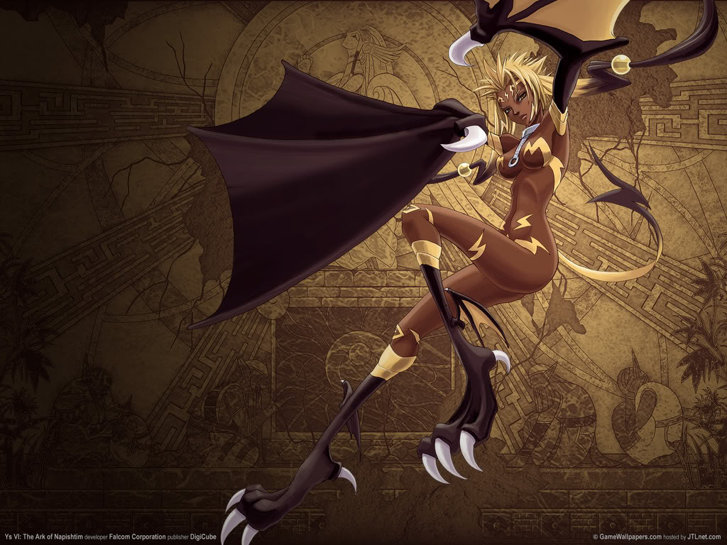 Anime Demon Girl 3 Wallpaper Background Theme Desktop