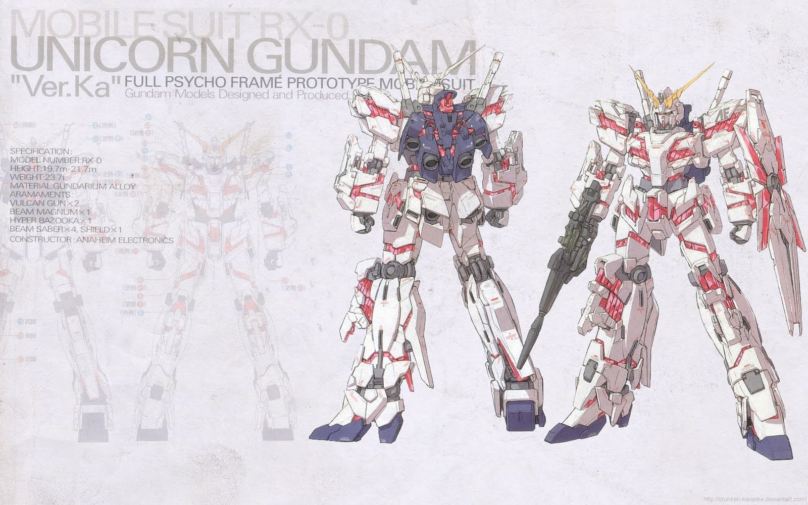 Gundam Unicorn Wallpaper Wallpaperholic