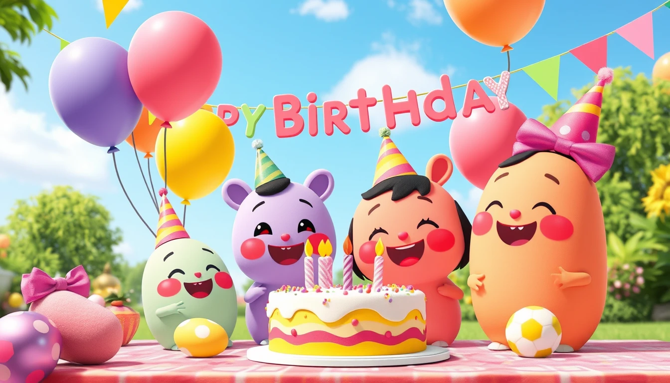Cocomelon Happy BirtHDay Wallpaper