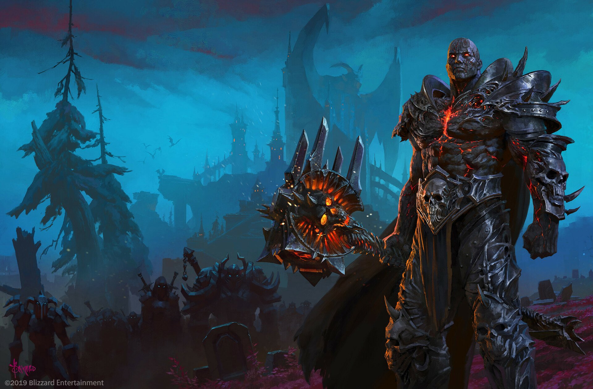 World Of Warcraft Bolvar Fordragon Video Game Wallpaper