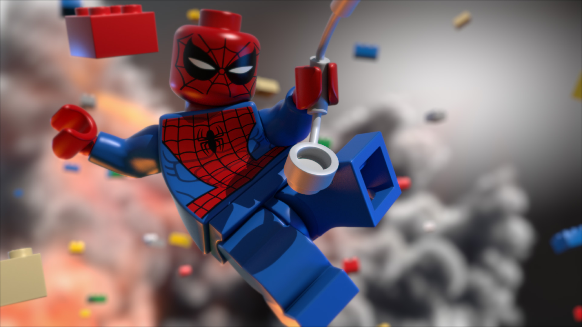 Spiderman Lego HD Wallpaper Size Amazingpict