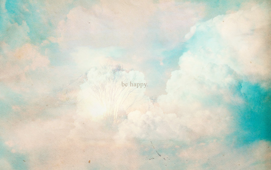 wallpaper   be happy by flowersong on