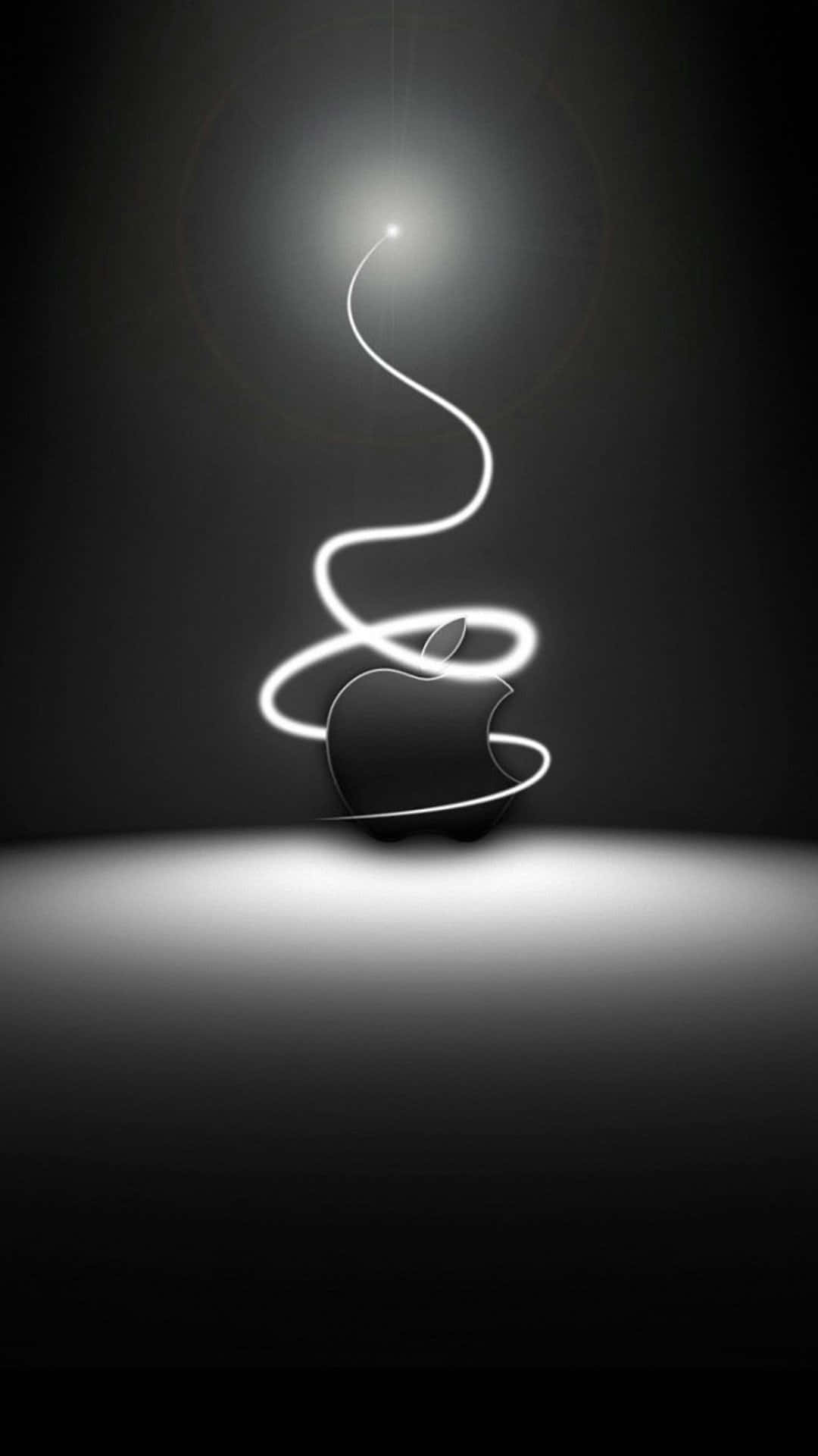 White Light Swirl Amazing Apple HD iPhone Wallpaper