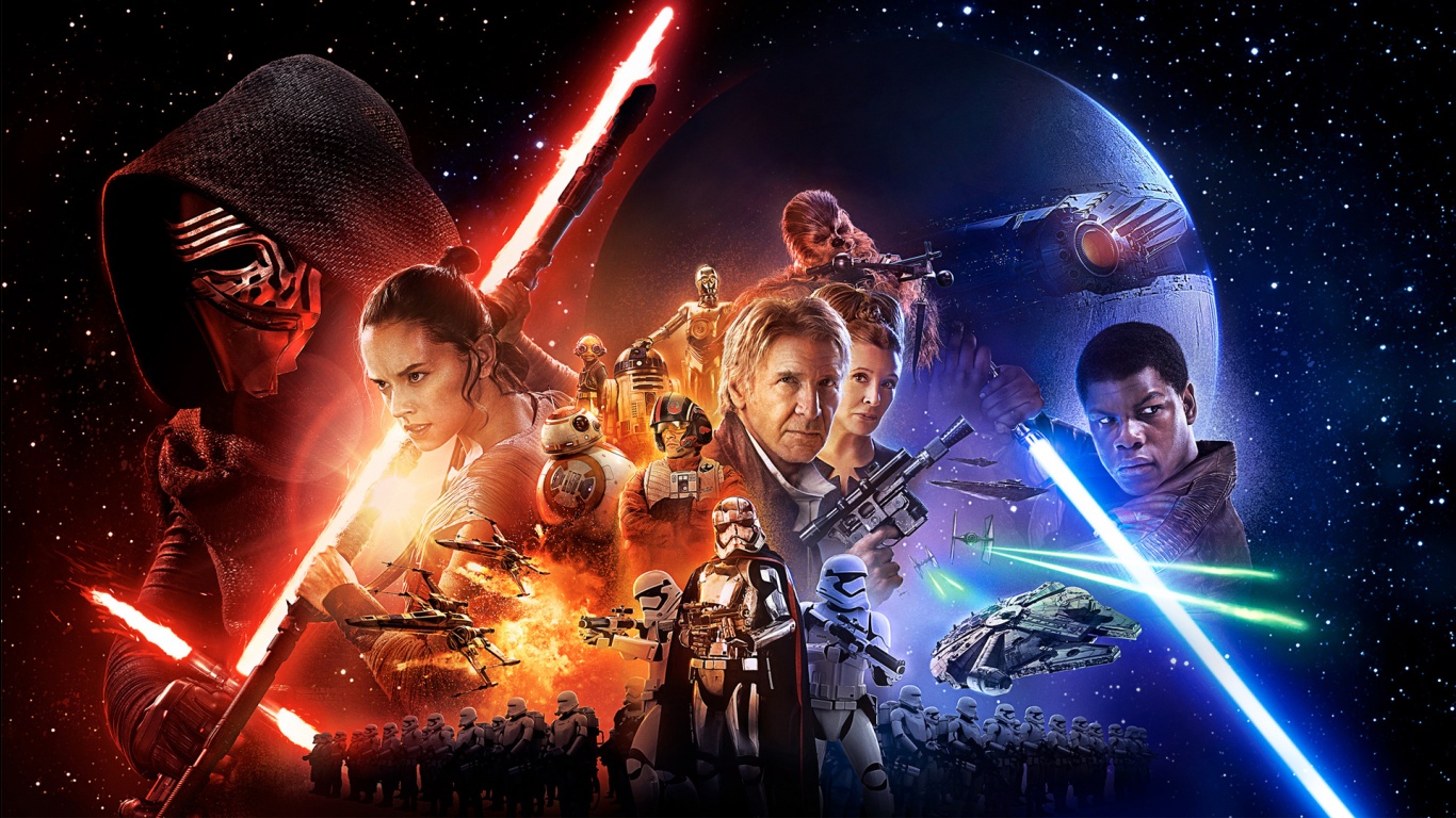 Star Wars Episode Vii The Force Awakens Movie Poster