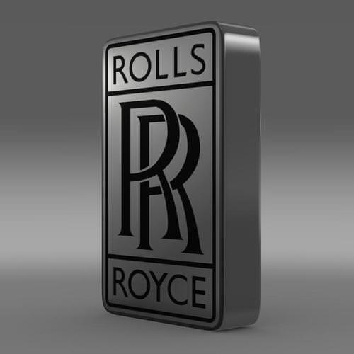 Rolls Royce Logo 3d Model Max Obj 3ds Fbx C4d Lwo