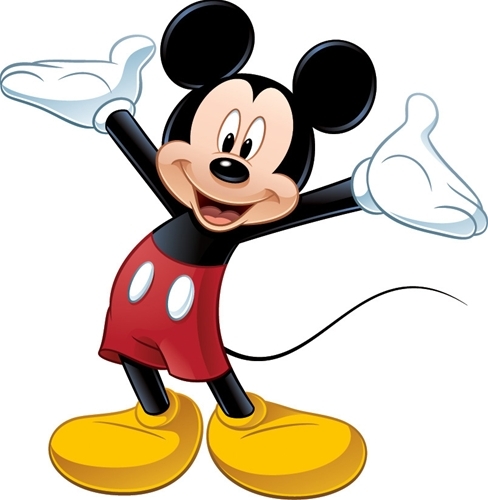 Mickey And Minnie A Tale Of True Love Wallpaper Border