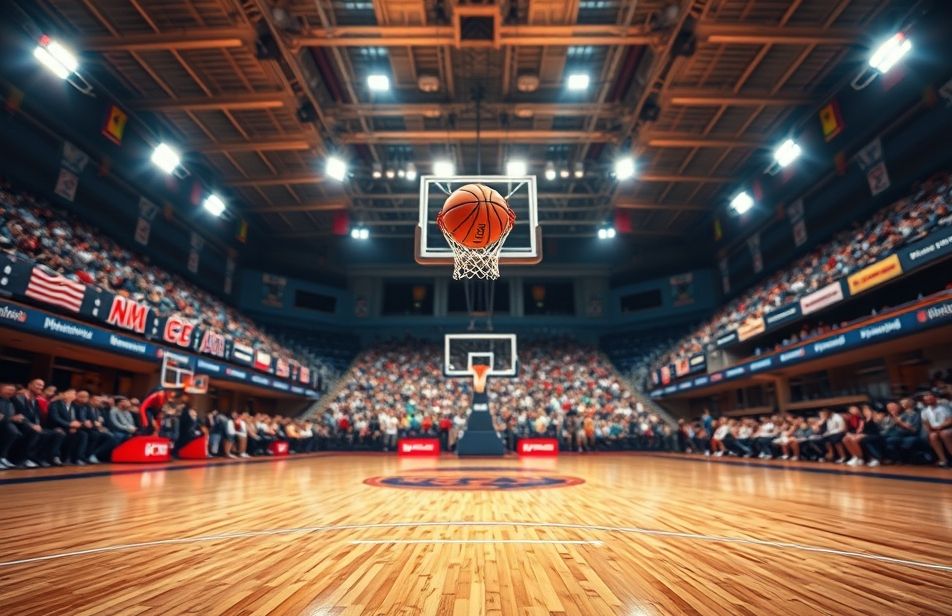 Basketball Court Wallpaper Hd