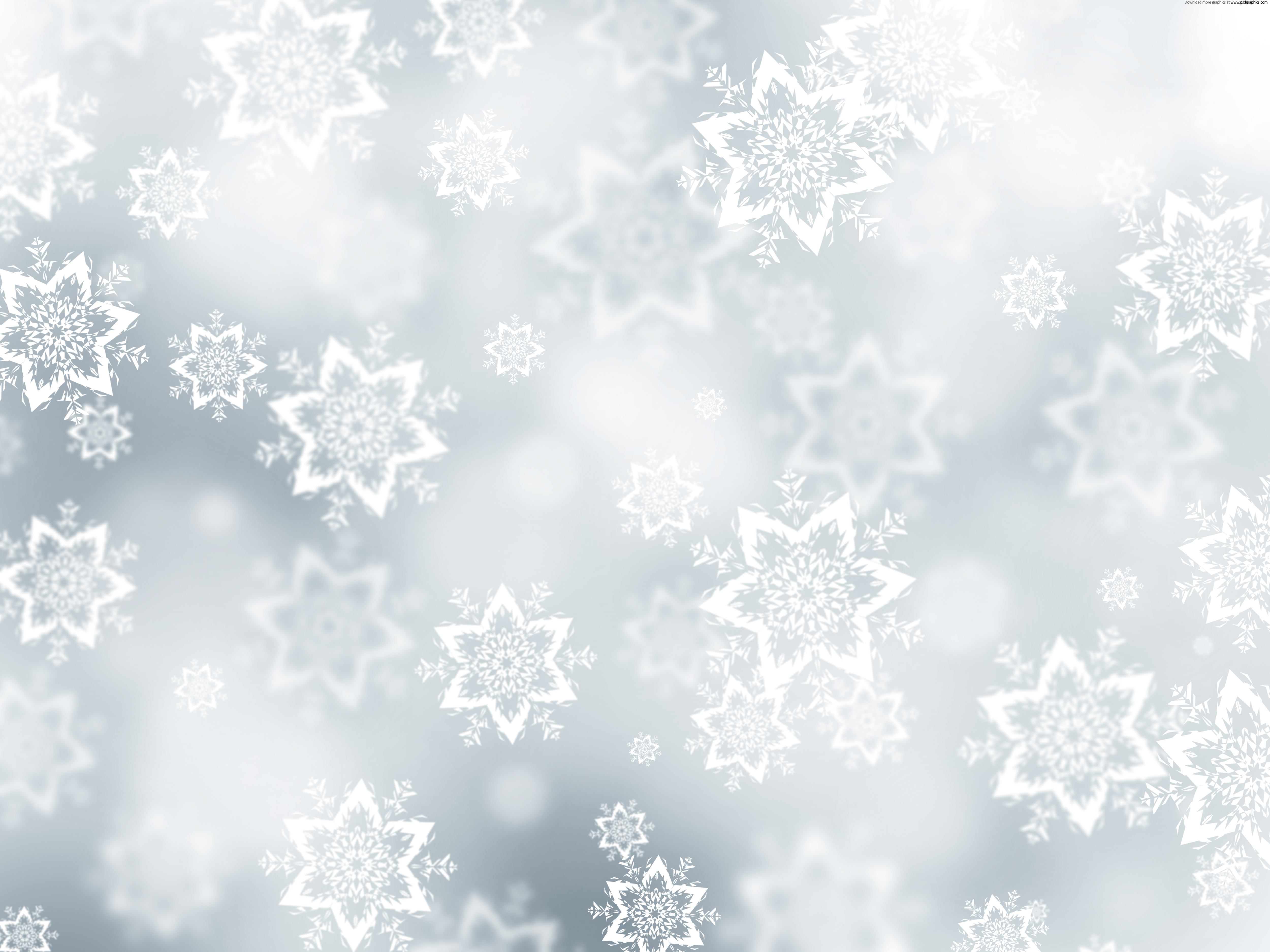 White Snow Background HD Wallpaper