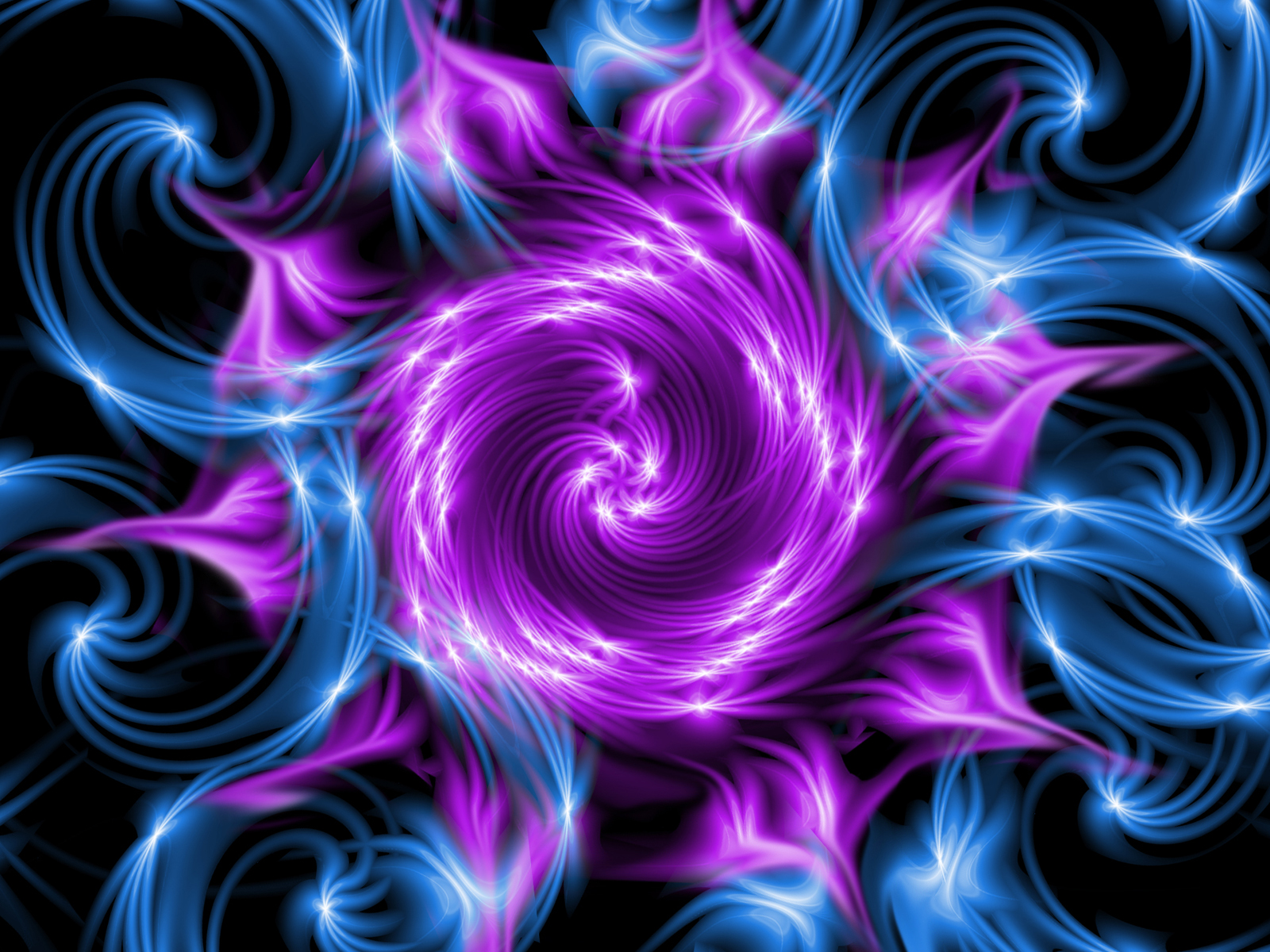 Sun Swirl Desktop Wallpaper