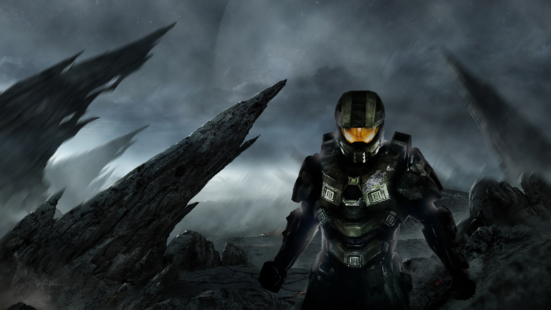 Halo Wallpaper by NIHILUSDESIGNS on