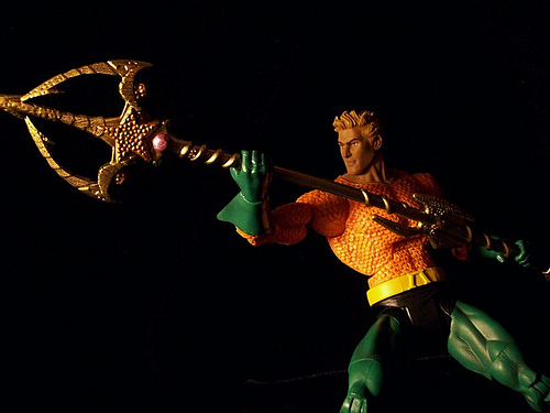 Aquaman And Black Manta Photo Sharing