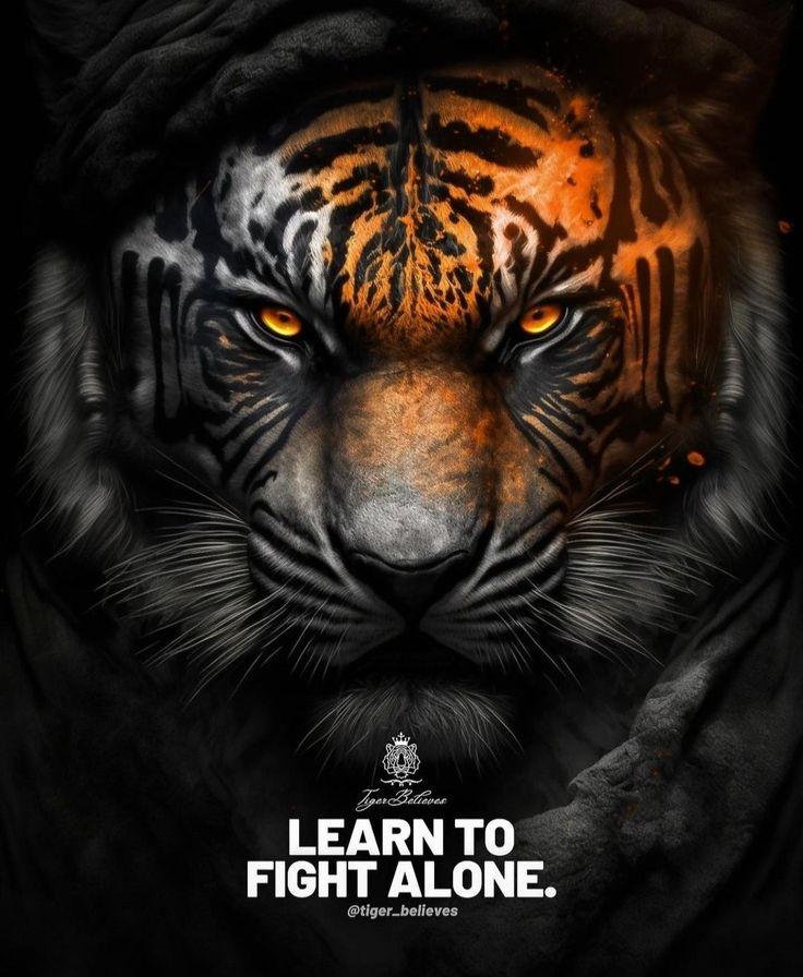 Ishwarya B on Thinking quotes Tiger quotes Warrior
