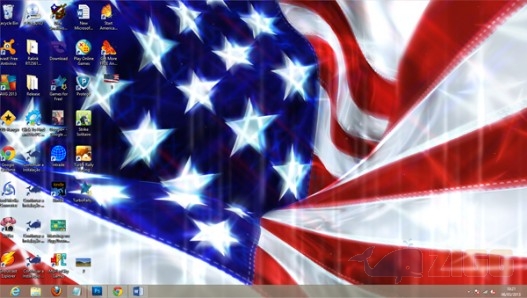 American Flag Animated Wallpaper