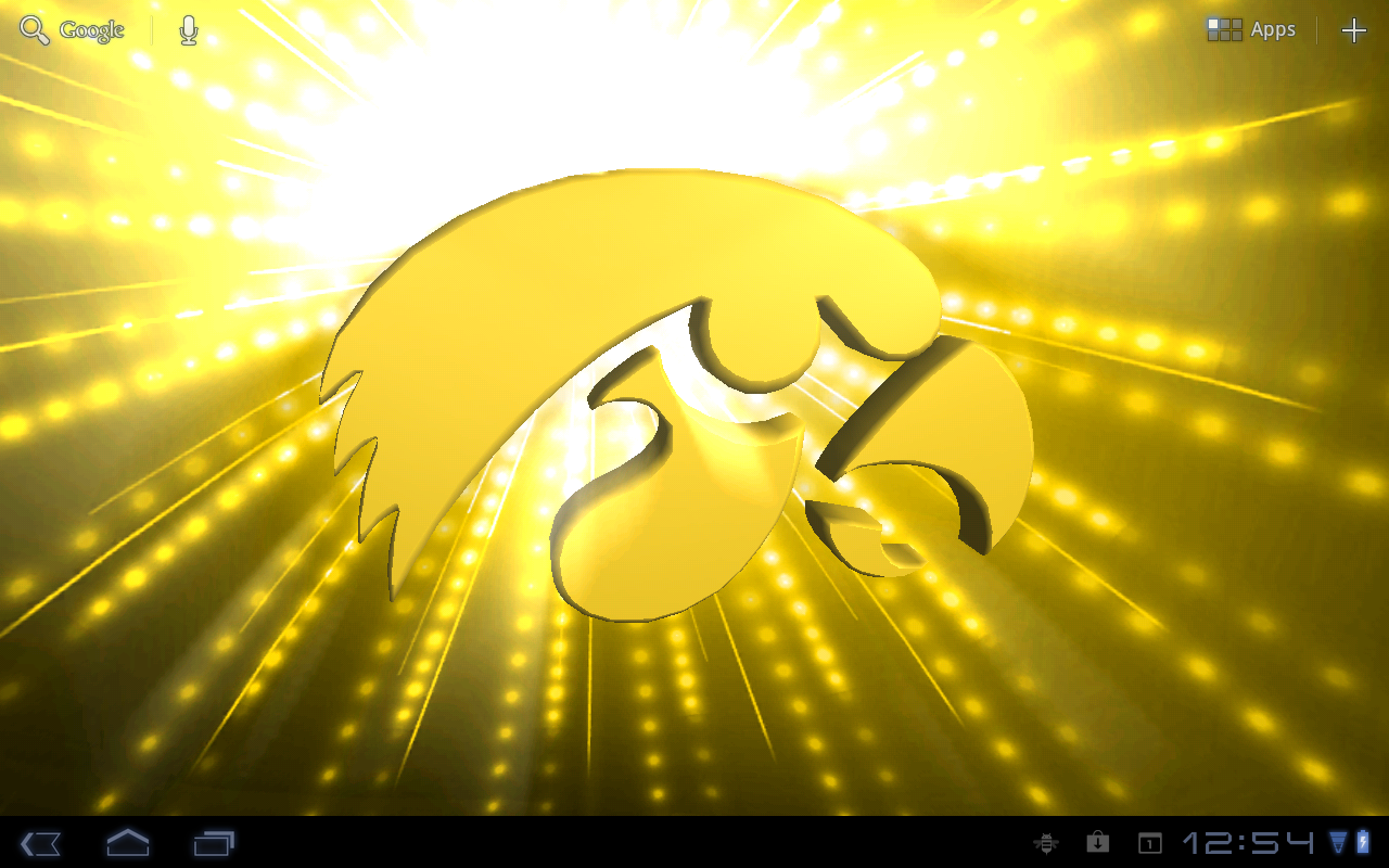 officially licensed iowa hawkeyes live wallpaper designs with your