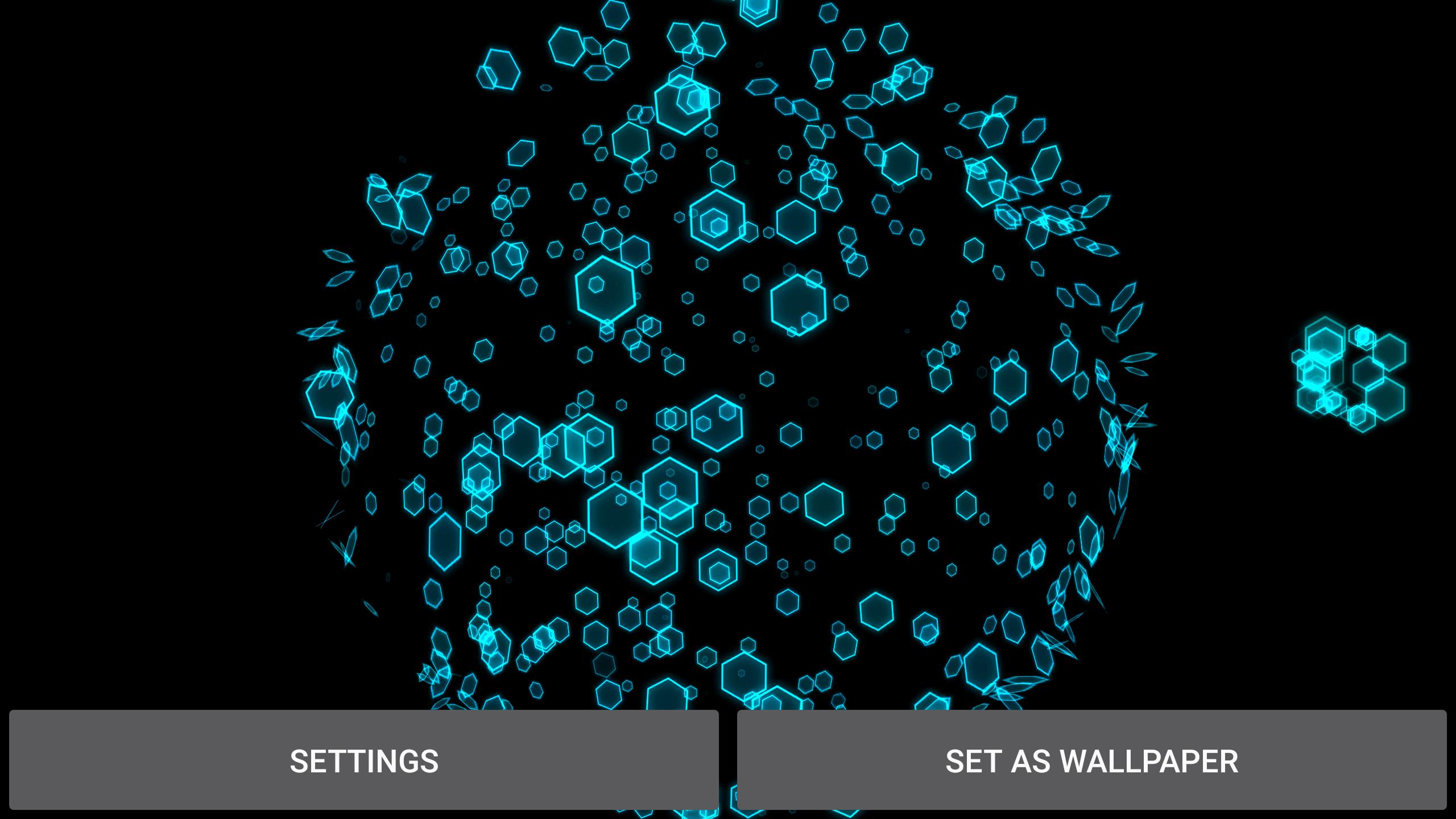 Gyro Hex 3d Live Wallpaper For Android Apk