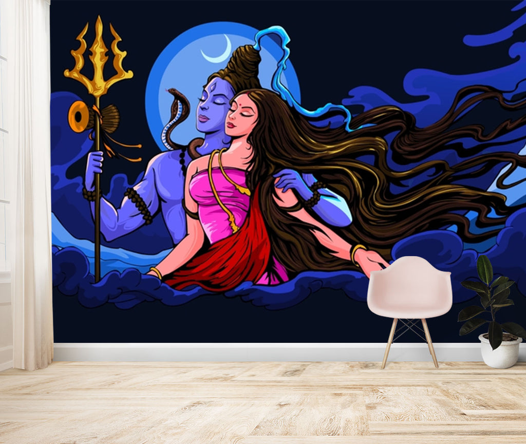 Shiva Parvati Wallpaper HD