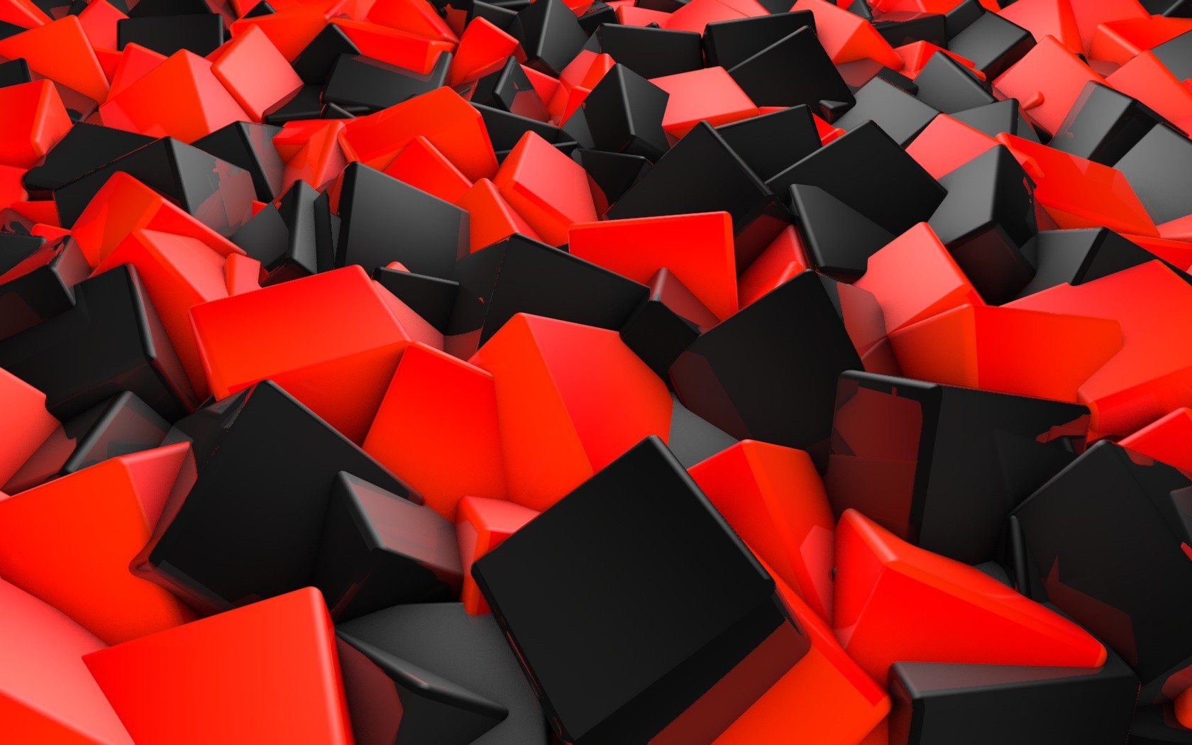 Black And Red Abstract Wallpaper HD In