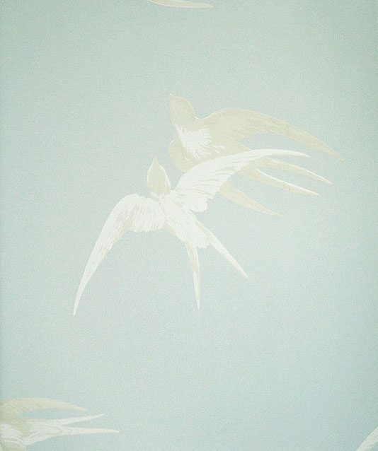 Bird Print Wallpaper Swallows By Sanderson