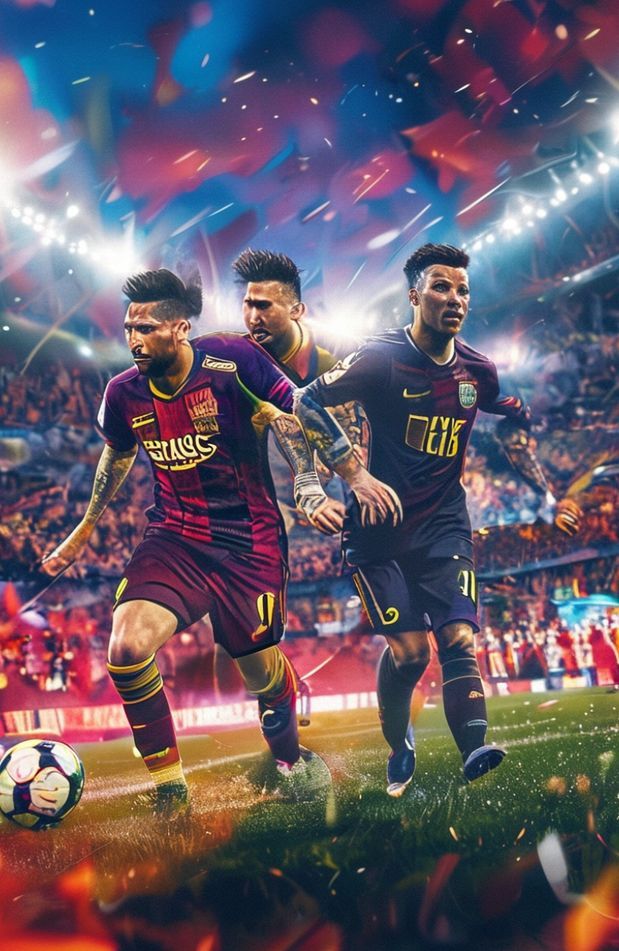 Messi Neymar Ronaldo Wallpaper