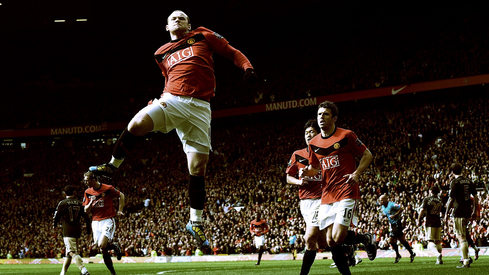 Wayne Rooney Manchester United HD Wallpaper