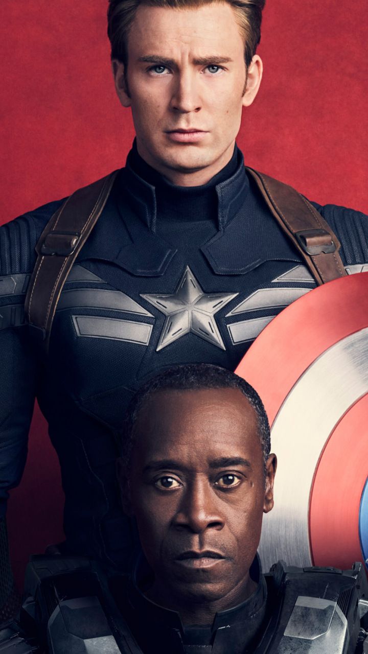 Avengers Infinity War Captain America Hawk Vision Machine