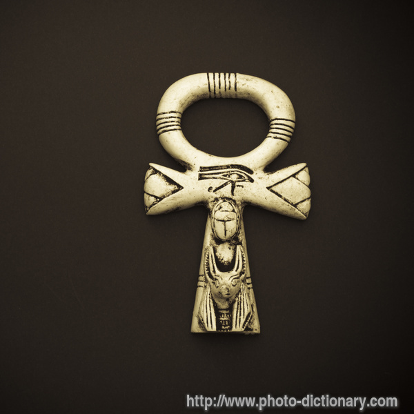 Premium Photo  Ancient golden ankh symbol isolated on dark background  illustration of an egyptian cross in digital form generative ai the ancient  egyptians used the ankh as a symbol for eternal