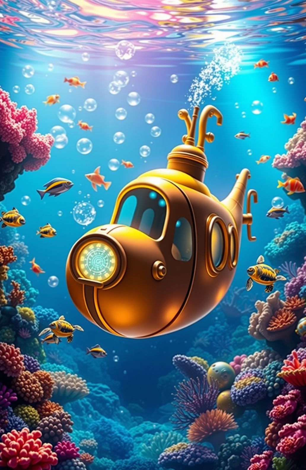 Disney Nautilus Submarine Wallpaper