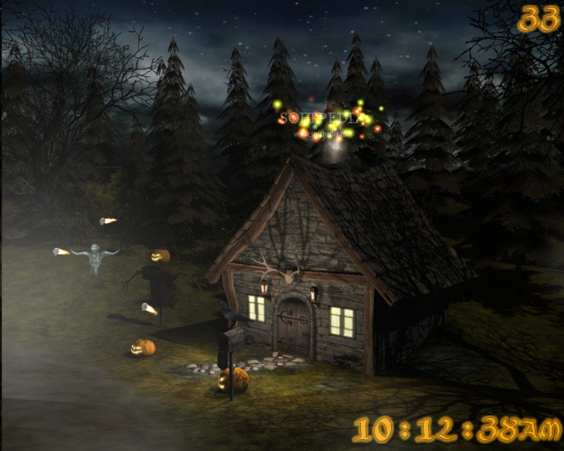 3D Spooky Halloween Screensaver   3D Spooky Halloween Screensaver will 800x640