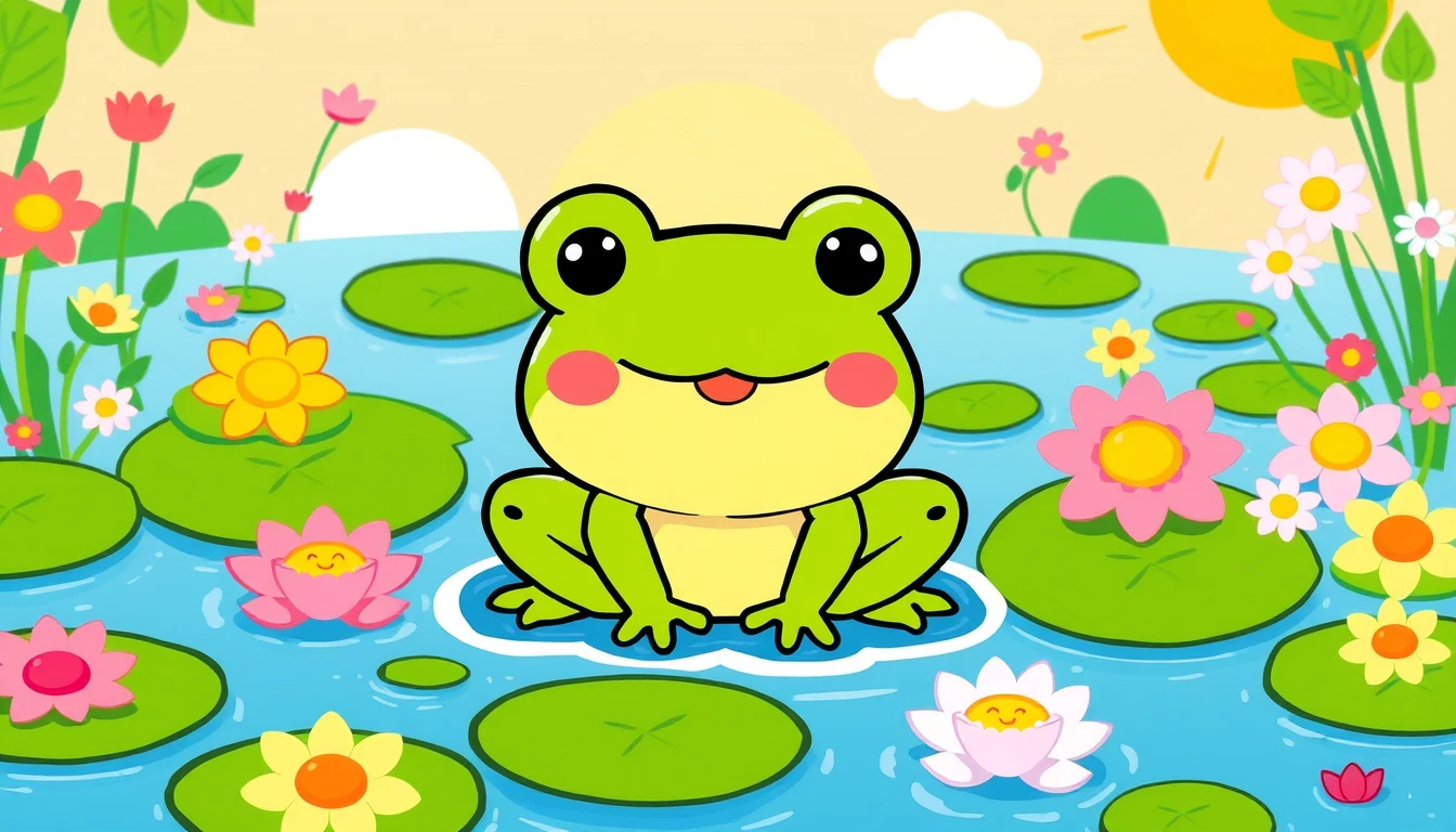 Keroppi Wallpaper
