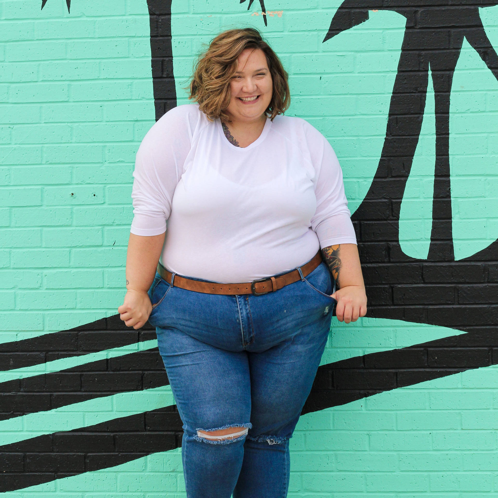 Fat Girl Background Wallpaper
