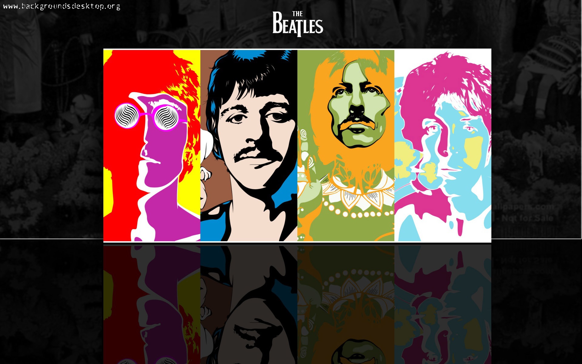 Painting Andy Warhol The Beatles Wallpaper And Image
