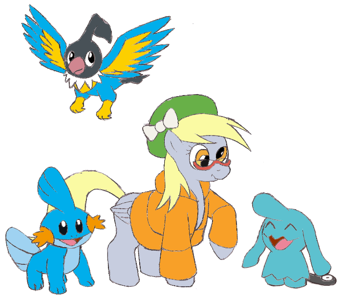 Pokemon Trainer Derpy Hooves By Gaiash