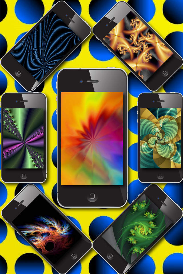 Trippy HD Wallpaper Pro For iPhone 4siPad Crazy