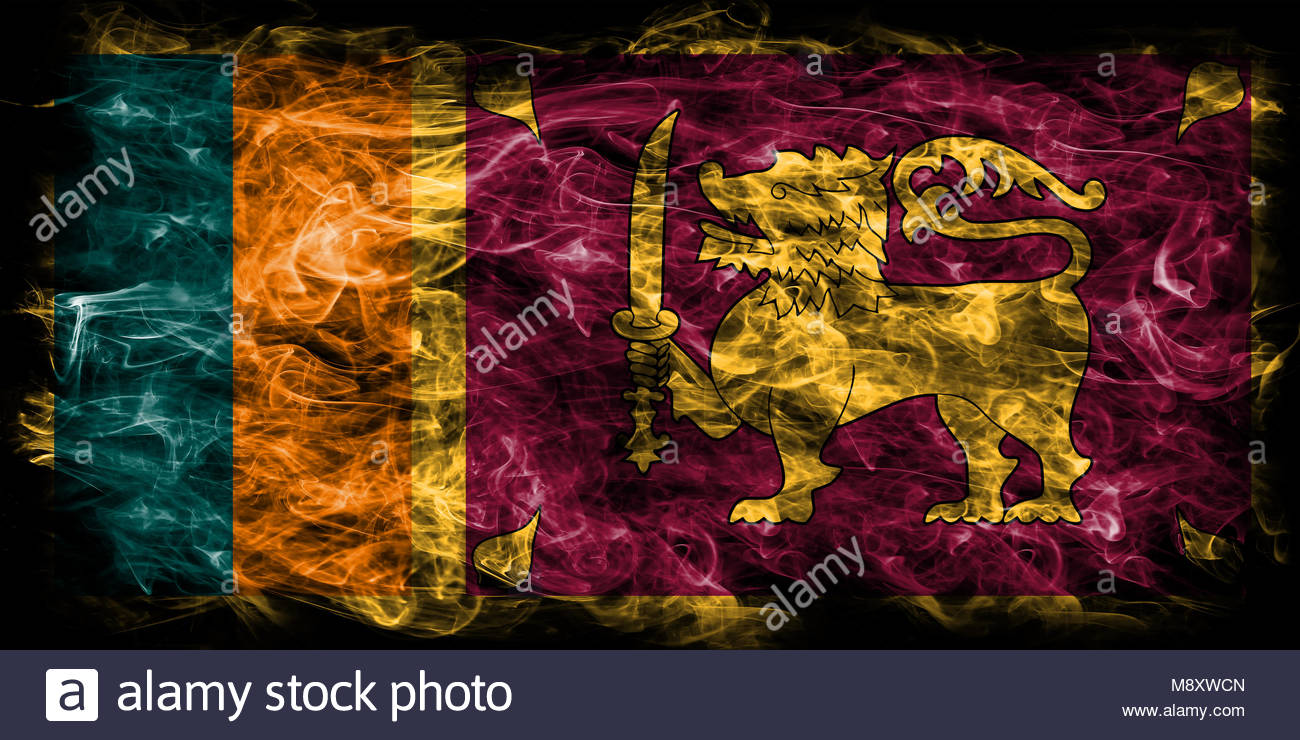 Sri Lanka Flag Wallpaper Stock Photos