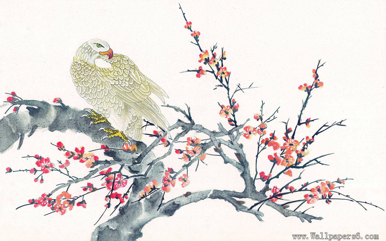 Chinese Painting With Meticulous Detail Paintings