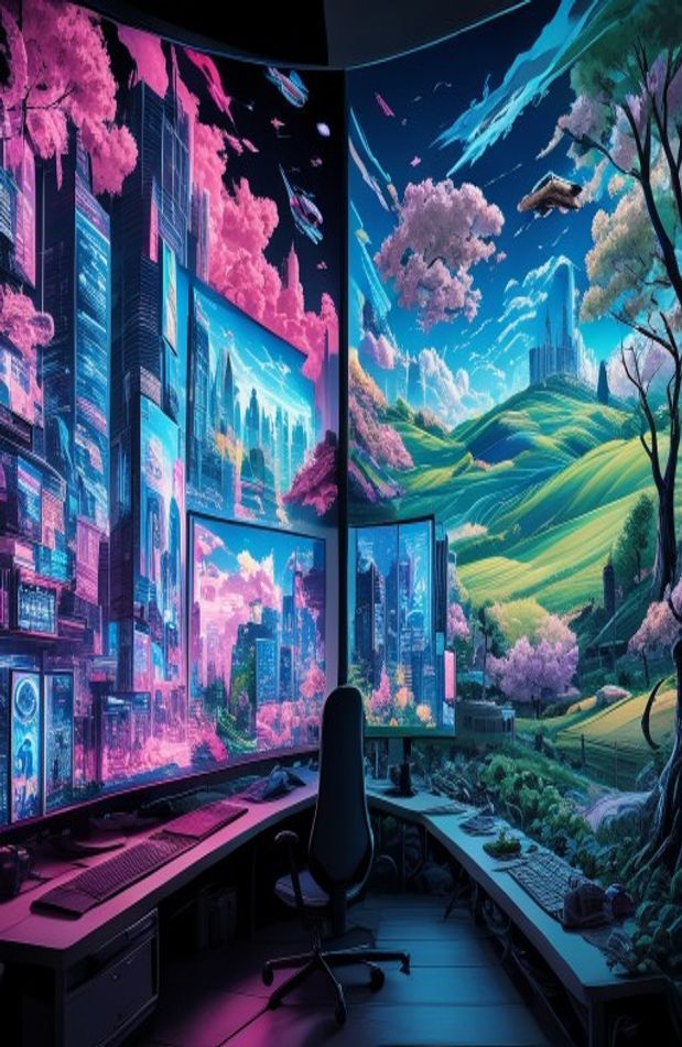 Dual Monitor Anime Wallpaper
