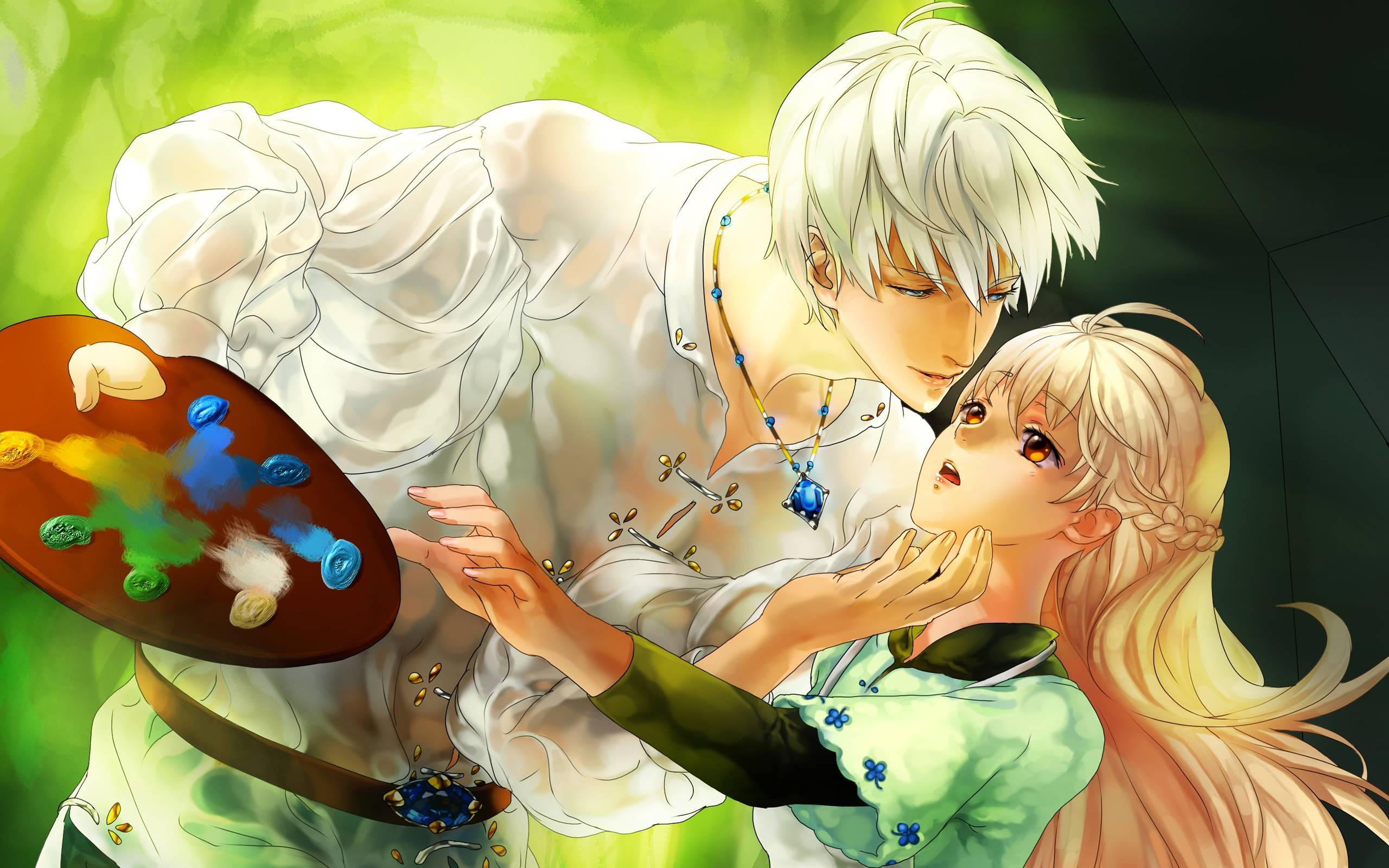 Romantic Couple Wallpaper Anime Manga