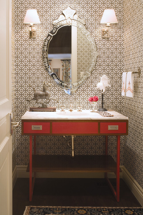 Powder Rooms That Make A Statement Crossroads Of Texas Real