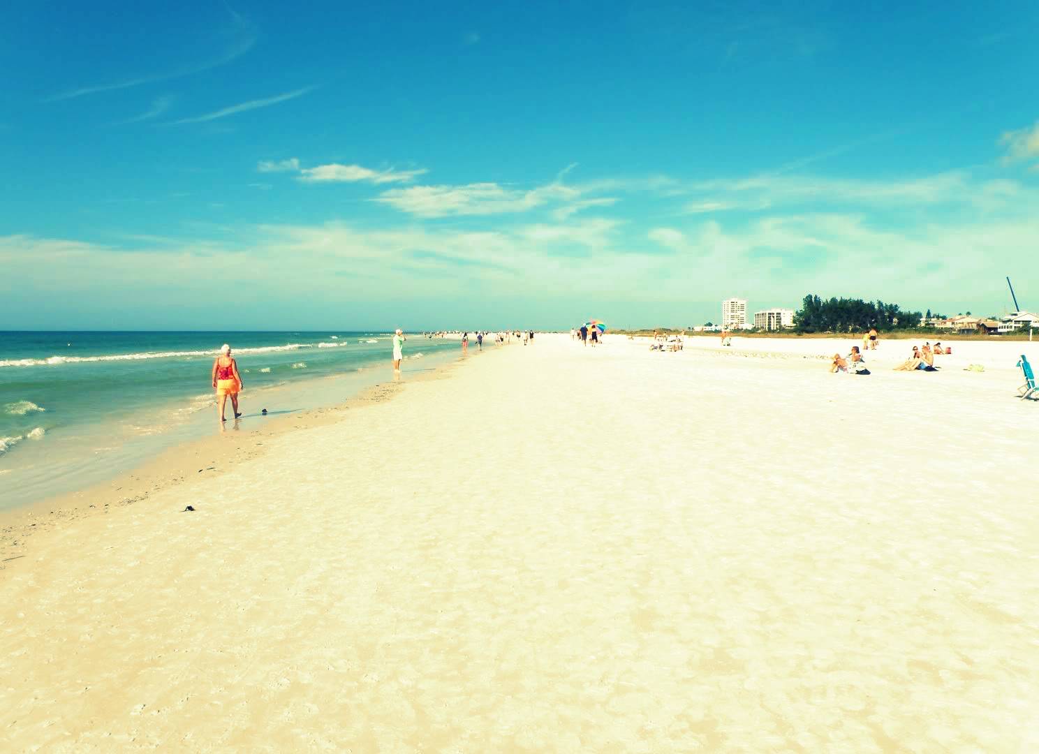 Siesta Key Beach Florida Sand Lodging