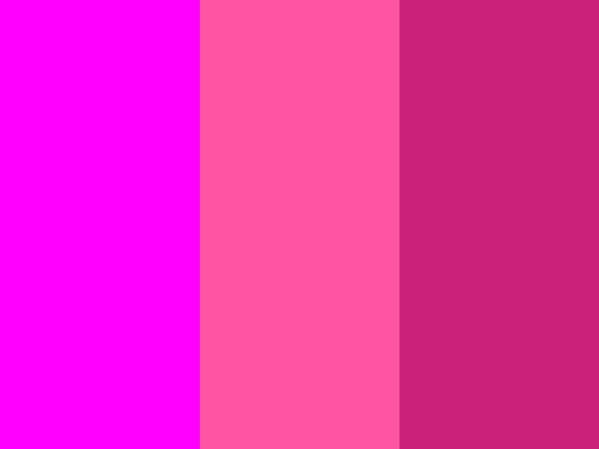 Magenta Crayola And Dye Solid Three Color Background